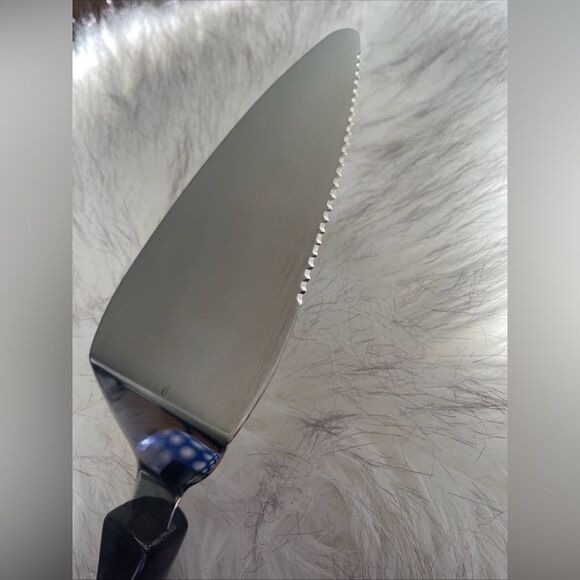 Cutco 1754 Slice N Serve Spatula Knife Cake Pie Server w/ Classic Brown Handle - Picture 8 of 12